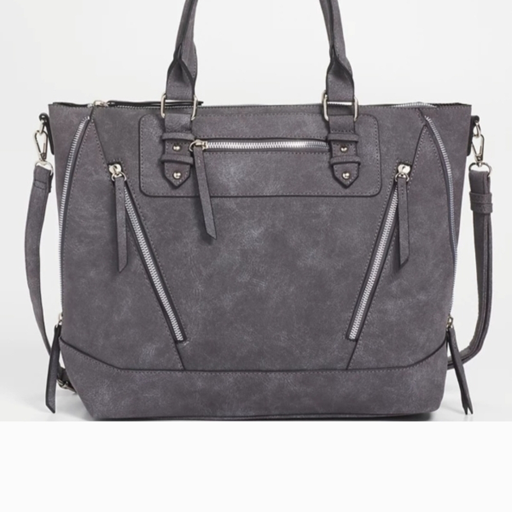 Gray Women's Tote Bag